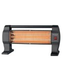 ESTUFA PEANA DE CUARZO BARAM MAX. 1200W NEGRO