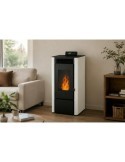 ESTUFA PELLETS XFS FIRESIDE PSC-A 9 KW BLANCA