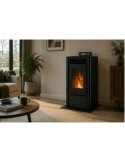 ESTUFA PELLETS XFS FIRESIDE PSC-A 9 KW NEGRA