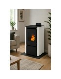 ESTUFA PELLETS XFS FIRESIDE PSC-B 6 KW BLANCO