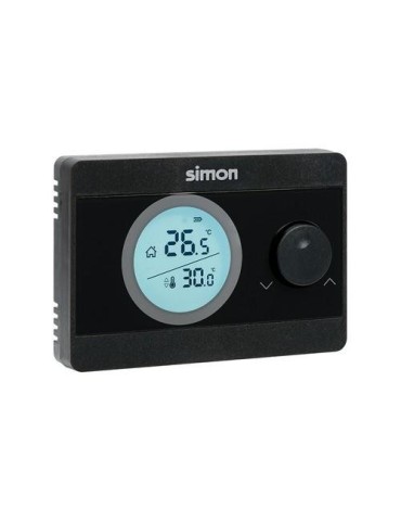 TERMOSTATO DIGITAL ON/OFF NEGRO SIMON AF521101