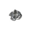 TUERCA C/PUAS 130 M6 Ø15X8MM ZINCADO (BOL-4) 22345