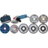 KIT AMOLADORA GWX 750-115 + DISCOS X-LOCK 115MM