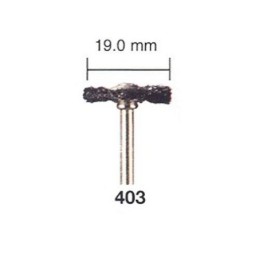 CEPILLO CERDA 19,2 MM. VASTAGO 3,2 MPX2 403
