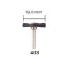 CEPILLO CERDA 19,2 MM. VASTAGO 3,2 MPX2 403