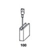 JUEGO ESCOBILLA PVC AEG/MILWAUKEE/SPIT 1366J