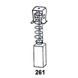 JUEGO ESCOBILLAS PVC MAKITA CB-419 0861J