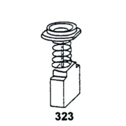 JUEGO ESCOBILLAS PVC MAKITA CB-304 1875JX