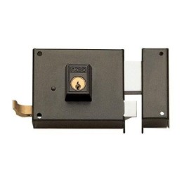 CERRADURA SOBREPONER 125-A PINTADA 140 IZDA.PERFIL