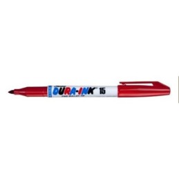 ROTULADOR PUNTA FINA DURA-INK 15 ROJO