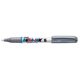 ROTULADOR PUNTA FINA DURA-INK 15 PLATA