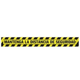 SEÑALIZACION SUELO MANTENGA DISTANCIA 64X7.5CM