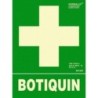 CARTEL PVC 40X30 SERIGRAFIADO BOTIQUIN